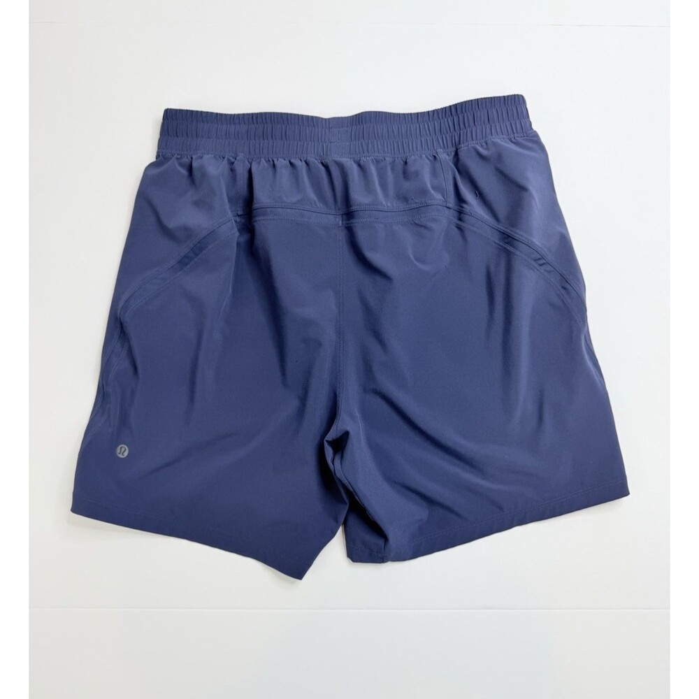 Lululemon Pace Breaker Shorts Mens Large Blue 6.5” Inseam Athletic Gym Linerless